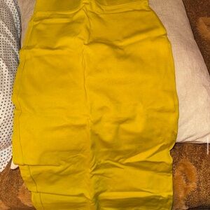 Yellow Women's Skirt